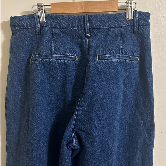 EUC Abercrombie & Fitch Sloane Tailored Jean Trousers Wide Leg size 30/10 - Picture 4 of 6